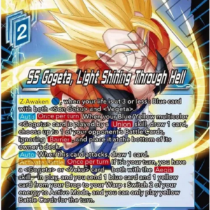 SS Gogeta, Light Shining Through Hell