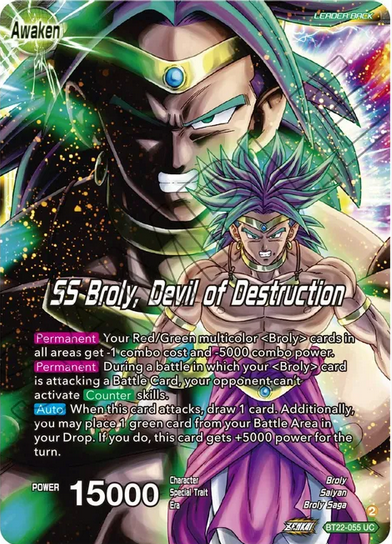 Broly & Paragus // SS Broly, Devil of Destruction