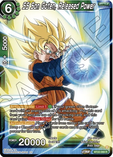 SS Son Goten, Released Power FOIL