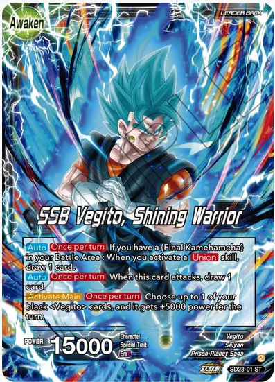 Son Goku & Vegeta // SSB Vegito, Shining Warrior
