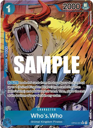 Who's.Who (Alternate Art)